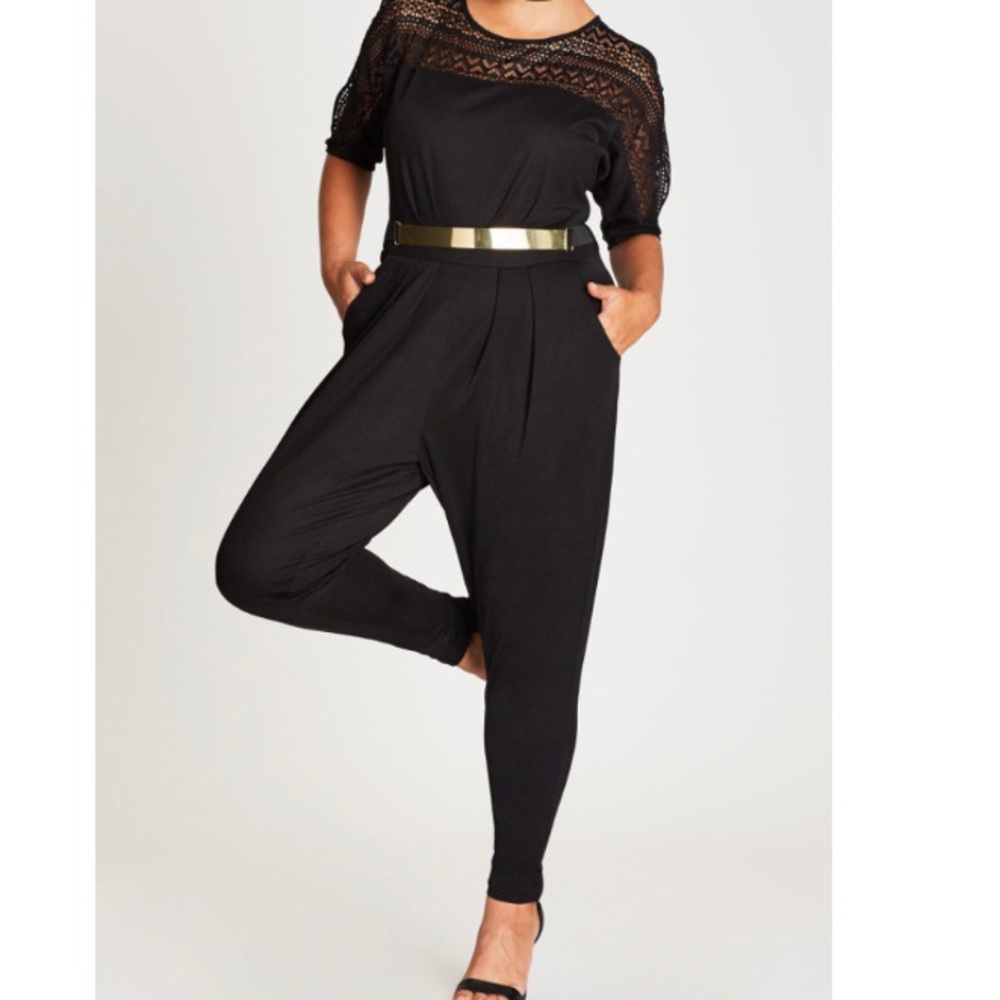 Black jumpsuit